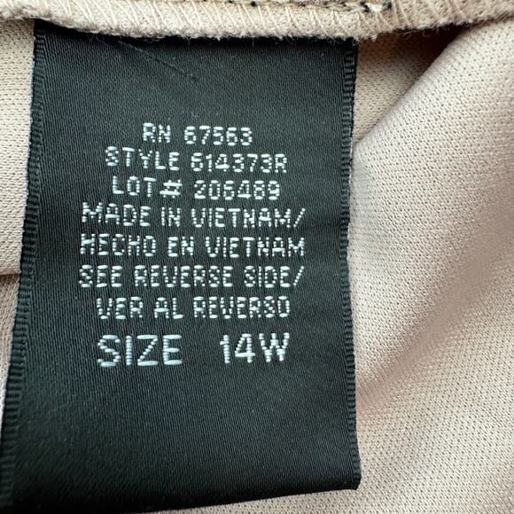 S.L. Fashions Formal Dressy Evening Gown Maxi Dress Lace Skirt Women's Size 14W - Picture 11 of 12